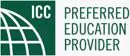 A green and white logo for the professional education council.